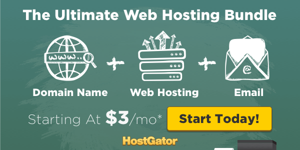 hostgator exclusive web hosting bundle