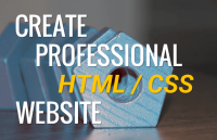 how to build a professional html css website