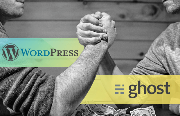 wordpress vs ghost comparison review