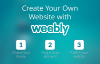 create website with weebly 3 steps