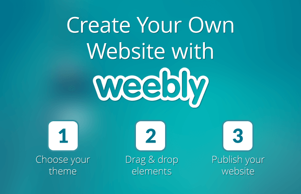How to Create Your Own Website in 3 Steps with Weebly?