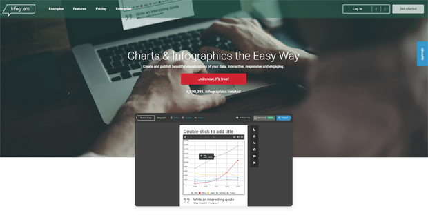 infogram charts and infographics creator