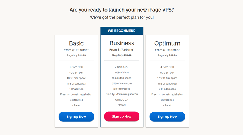 ipage-vps-hosting-plans