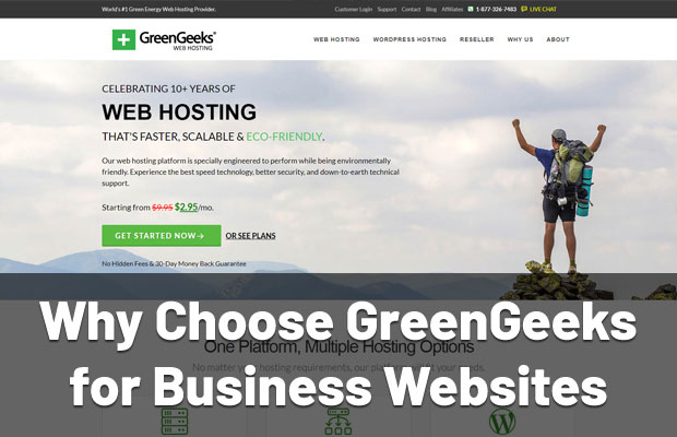 10 Reasons You Should Choose GreenGeeks for Your Business Website